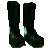 Augmented Biomech Armor Boots